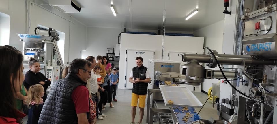 Illustration de l’expérience Fabrication de pâtes artisanales