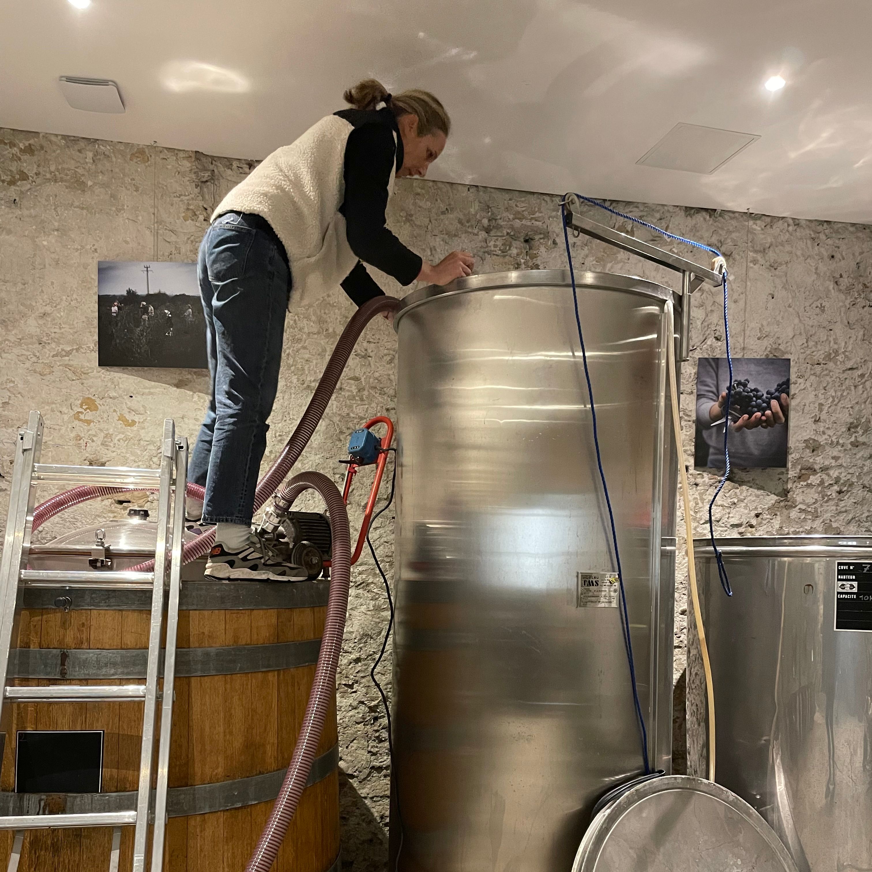 Photo de Visite et dégustation dans la cave lyonnaise du domaine