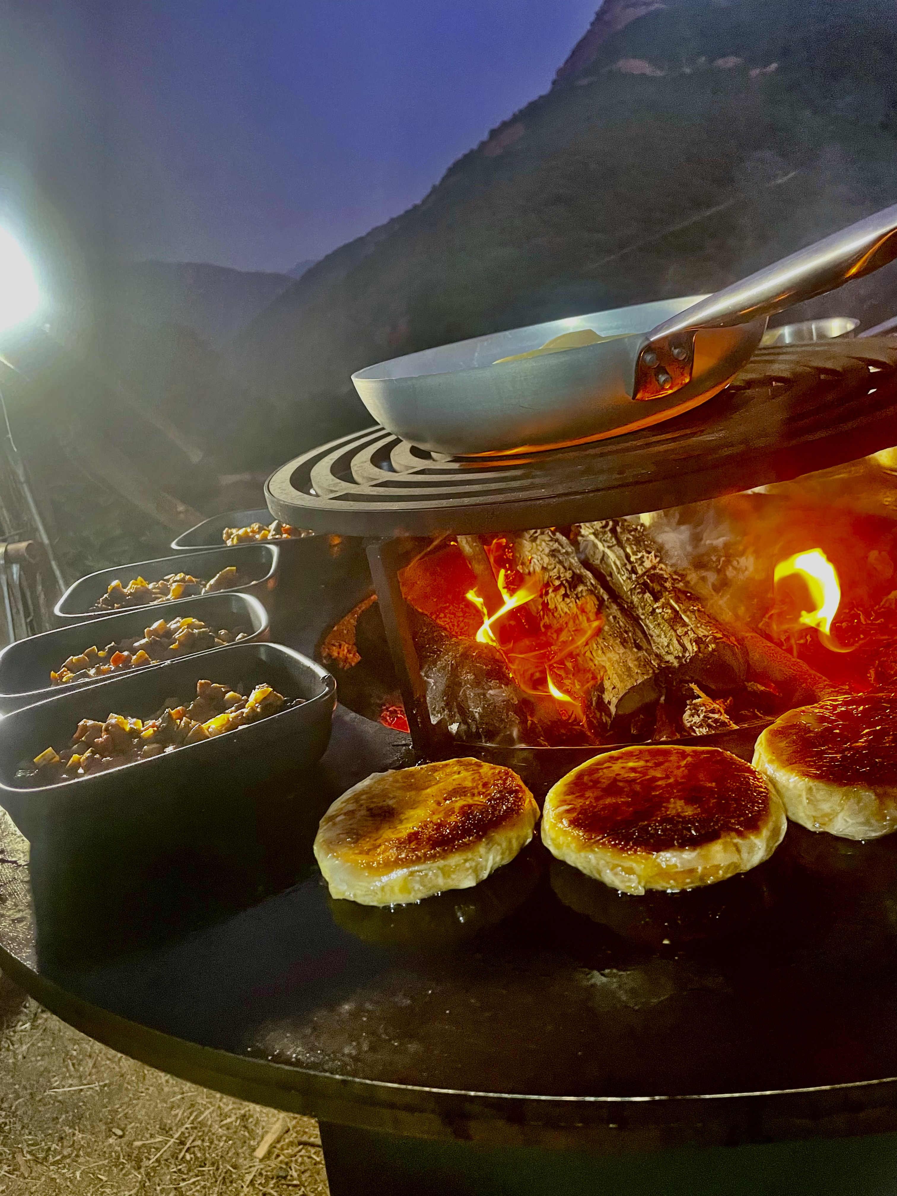 Illustration de l’expérience Brasero fermier avec un chef étoilé