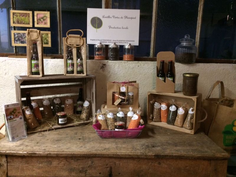 Illustration de l’expérience Bières et lentilles en agriculture raisonnée